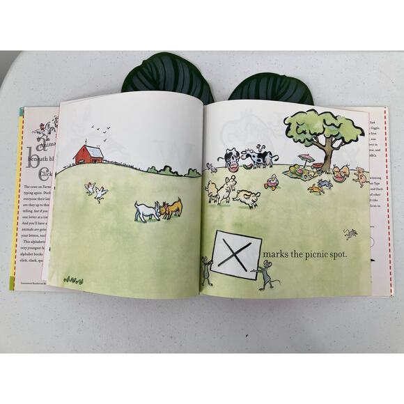 Atheneum Click, Clack, Quackity-Quack Alphabet Animal Hardcover Dust Jacket Book - Picture 8 of 10